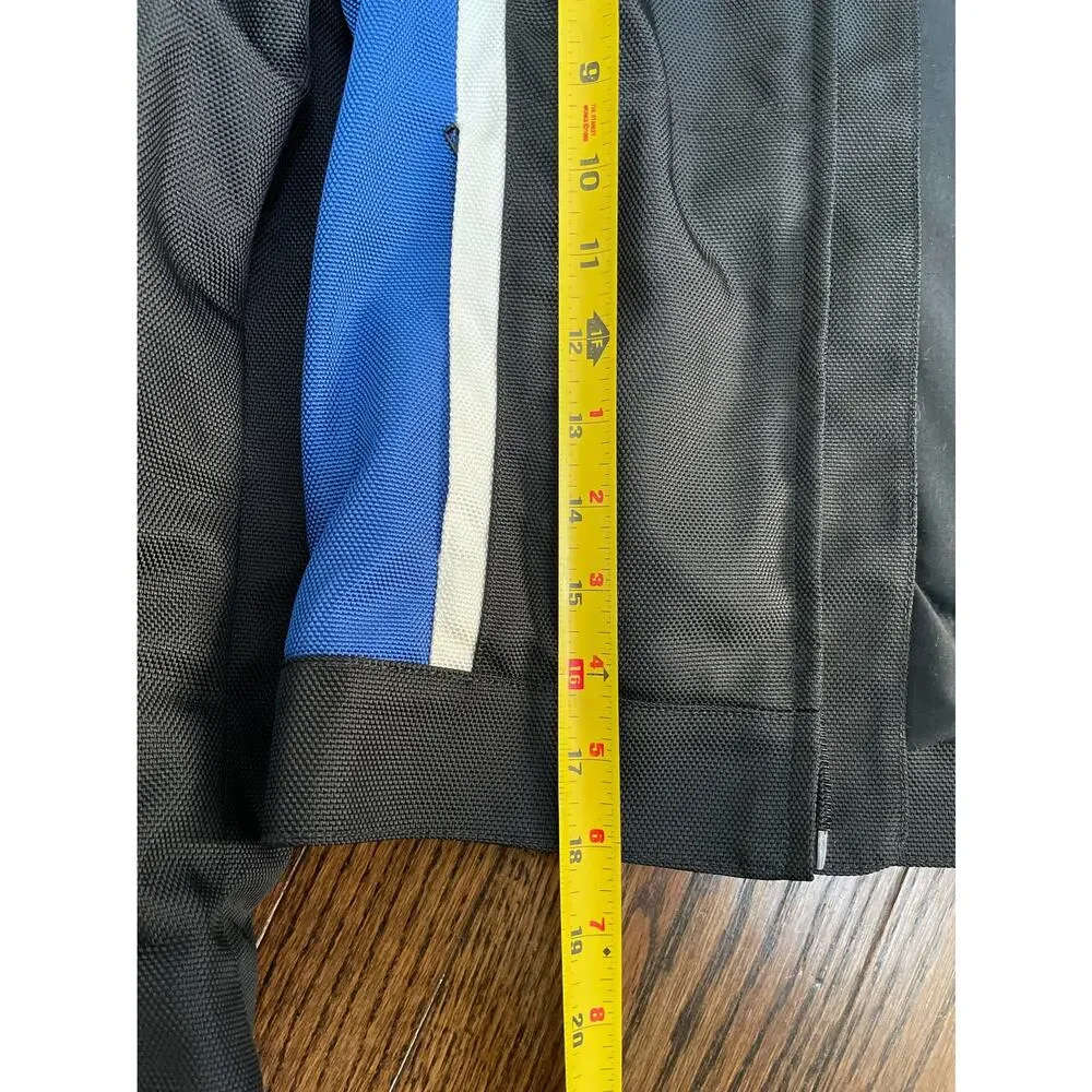 BMW Juniors Size Medium‎ Black Blue Motorad Club Rider Racing Jacket